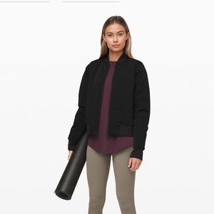 Lululemon Non Stop Reversible Bomber size 8